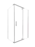 Душевой уголок VIAR, прозр. стекла, прямоугольный, VR-128CS-SW-C