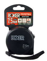 Рулетка BOXER Bantam 7,5 м х 25 мм, пластиковый корпус