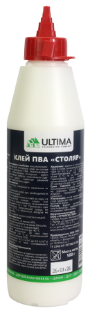 Клей ПВА ULTIMA Столяр 500 мл.