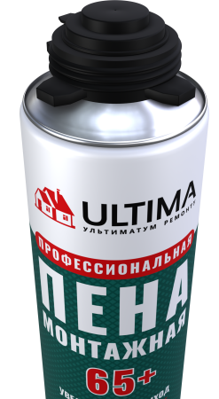 ULTIMA PRO 65+, Зимняя профессиональная монтажная пена, 820 мл
