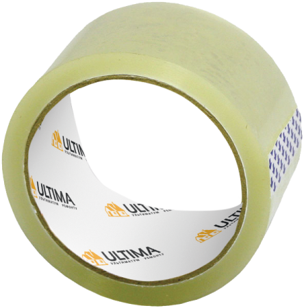 ULTIMA Клейкая упаковочная лента, ширина 50 мм, длина 66 м, Прозрачный