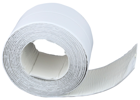 Бордюрная лента 30х30мм, белый, 3.35м, ULTIMA