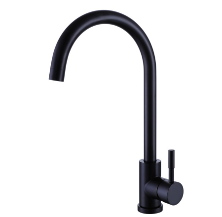 Смеситель для кухни нержавеющая сталь BALEAR 13435-1BLB черный