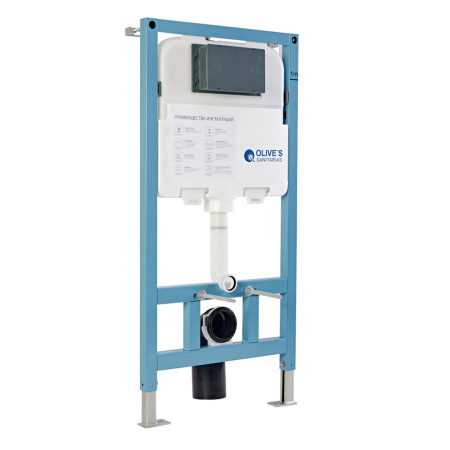 Инсталляция для подвесного унитаза (без клавиши), 58 см M58008